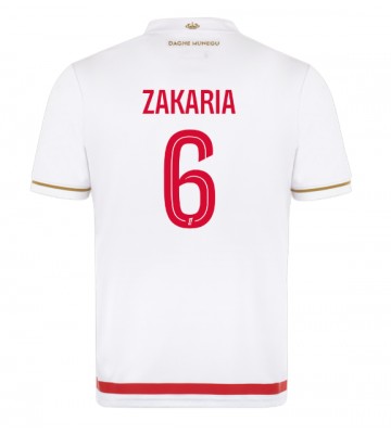 AS Monaco Denis Zakaria #6 Hjemmebanetrøje 2025-26 Kortærmet